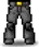 Black Knucklevest Pants