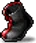 Black Red-Lined Shoes