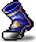 Blue Crescent Boots