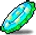 Blue Flowery Tube