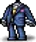 Blue Groomsman's Suit