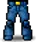 Blue Knucklevest Pants