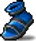 Blue Ninja Sandals