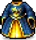 Blue Oriental Fury Coat