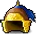 Blue Oriental Helmet