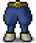 Blue Piette Pants