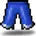 Blue Qi Pao Pants
