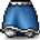 Blue Shark Skirt