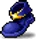 Blue Silky Boots