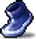 Blue White-Lined Boots