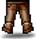Brown Hard Leather Pants