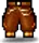 Brown Studded Pants