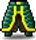 Green Orientican Pants