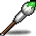 Green Paint Brush