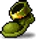 Green Silky Boots