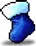 Navy Christmas Sock