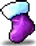 Purple Christmas Sock