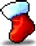 Red Christmas Sock