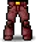 Red Knucklevest Pants
