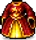 Red Oriental Fury Coat