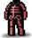 Red Skull Overall