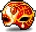 Royal Red Mardi Gras Mask