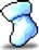 White Christmas Sock