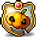Worn Halloween Badge