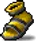 Yellow Ninja Sandals